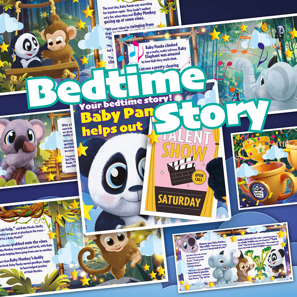 Bedtime Besties® Baby Panda - Book + Cuddly Toy Gift Set