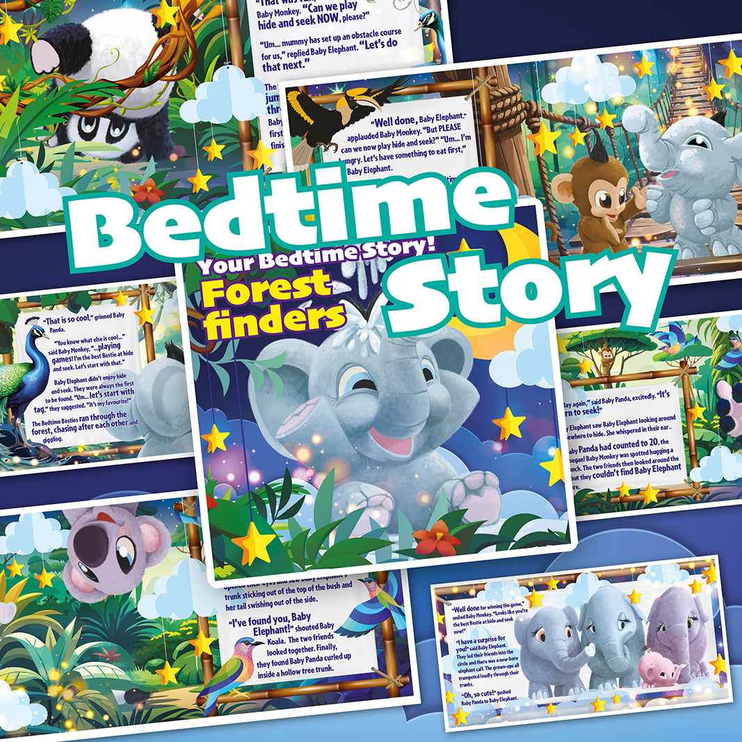 Bedtime Besties® Baby Elephant - Book + Cuddly Toy Gift Set