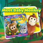 Bedtime Besties® Baby Monkey - Book + Cuddly Toy Gift Set