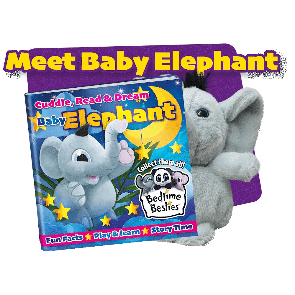 Meet Baby Elephant book and toy