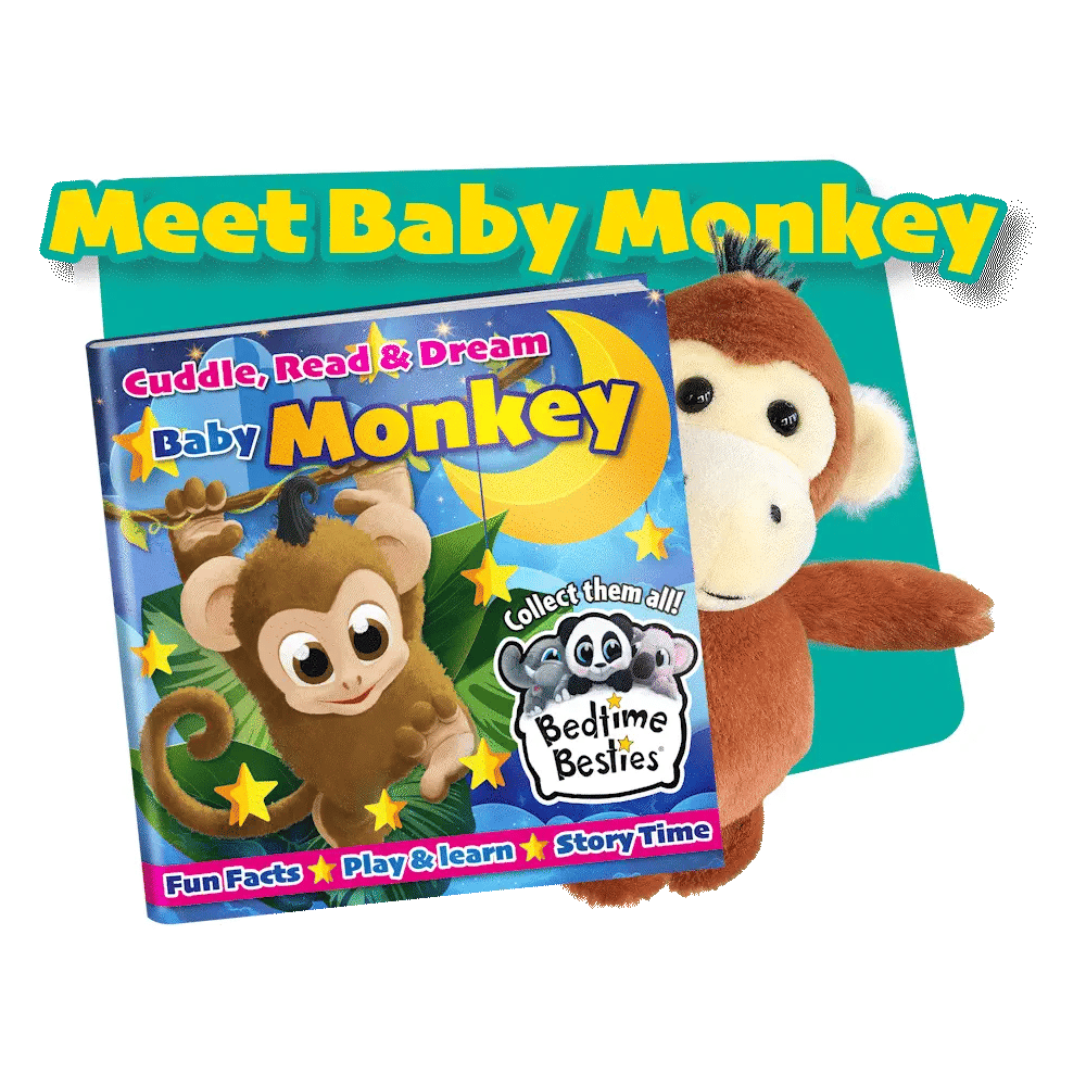 Meet Baby Monkey book and toy