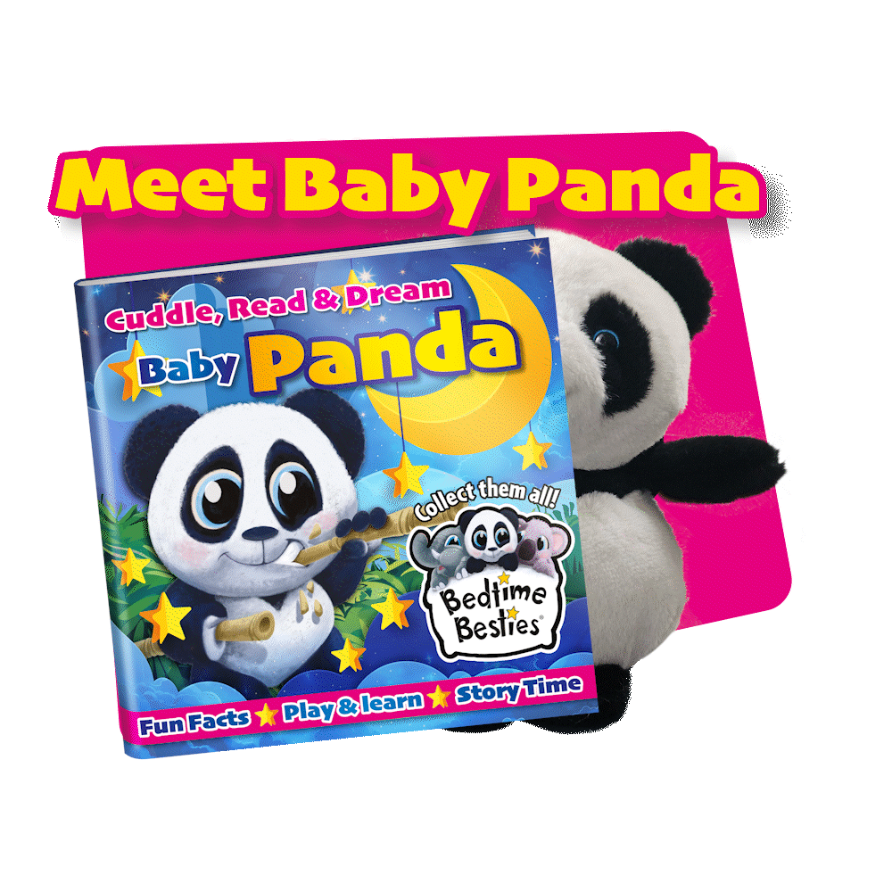 Meet Baby Panda book and toy